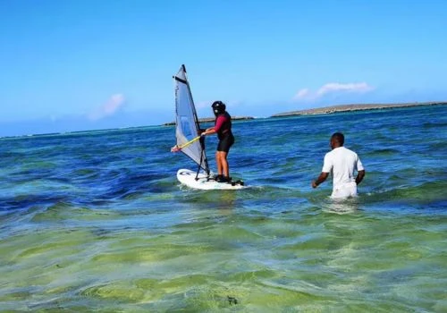 cours de windsurf pour enfants