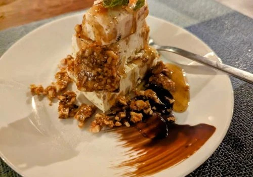 dessert par un chef pâtissier