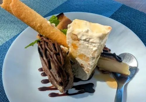 desserts par notre chef pâtissier
